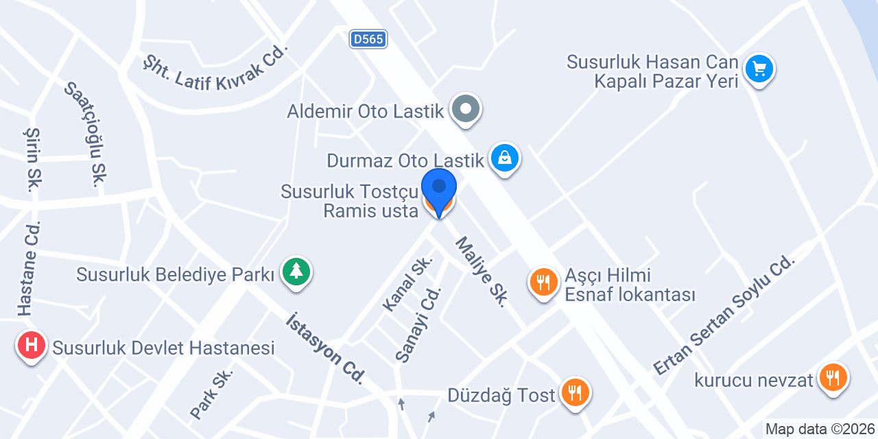 Susurluk Tostçu Ramis usta konumu