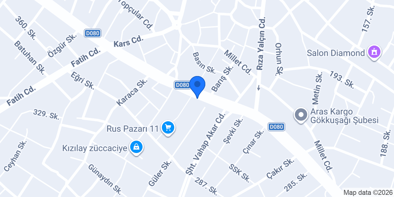 Su Eczanesi konumu