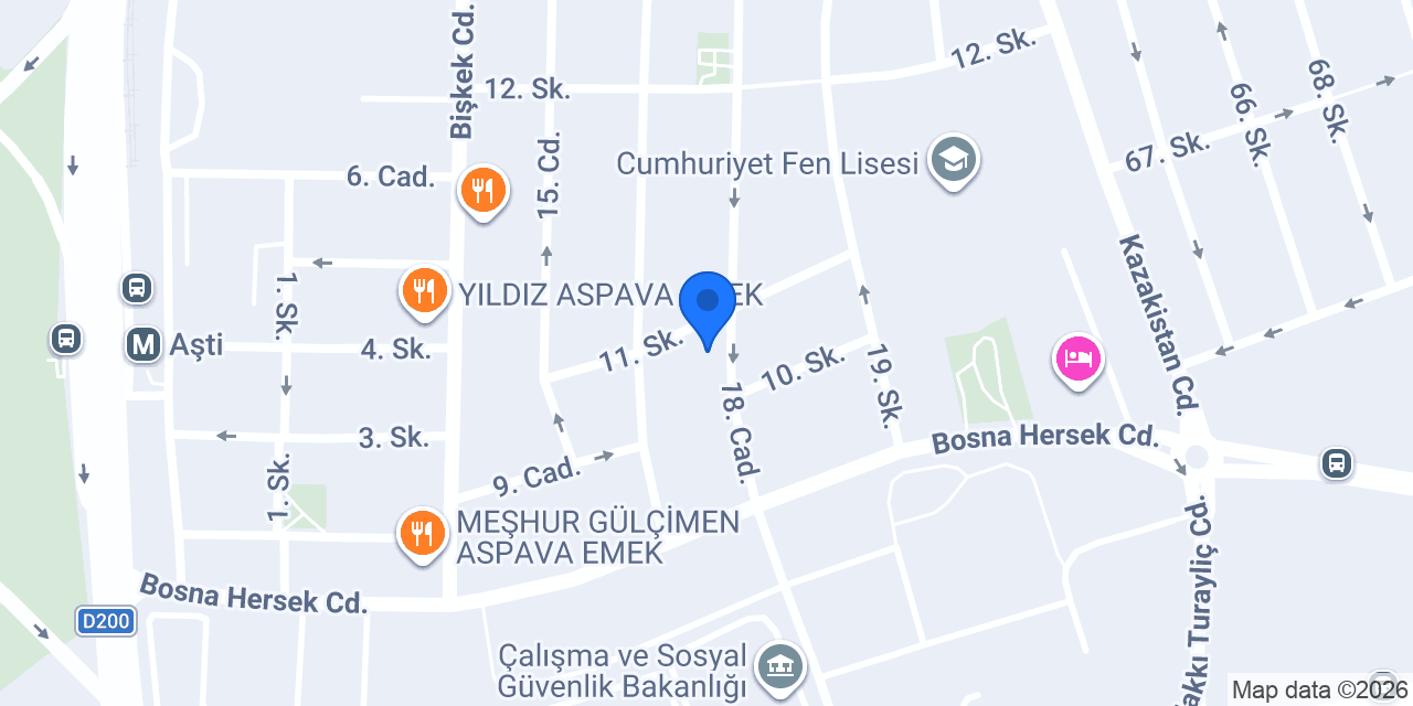 Üçler Erkek Kuaförü konumu