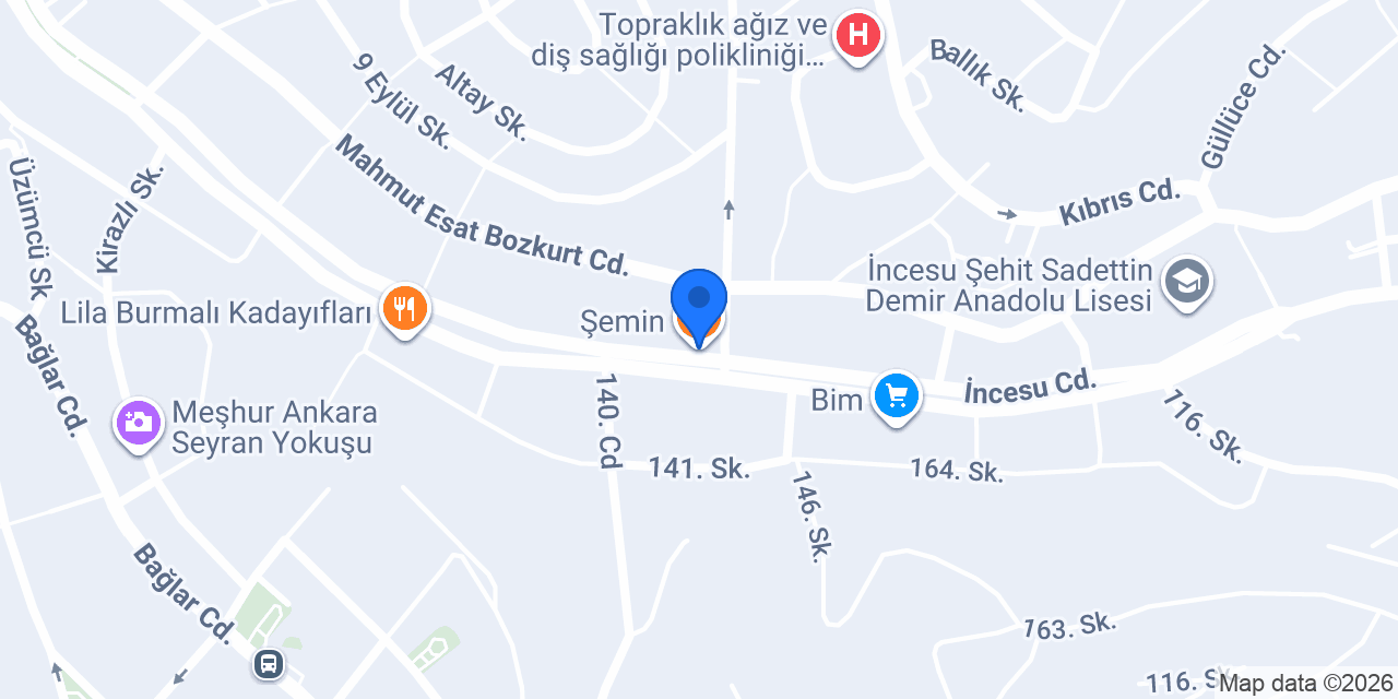 Şemin konumu
