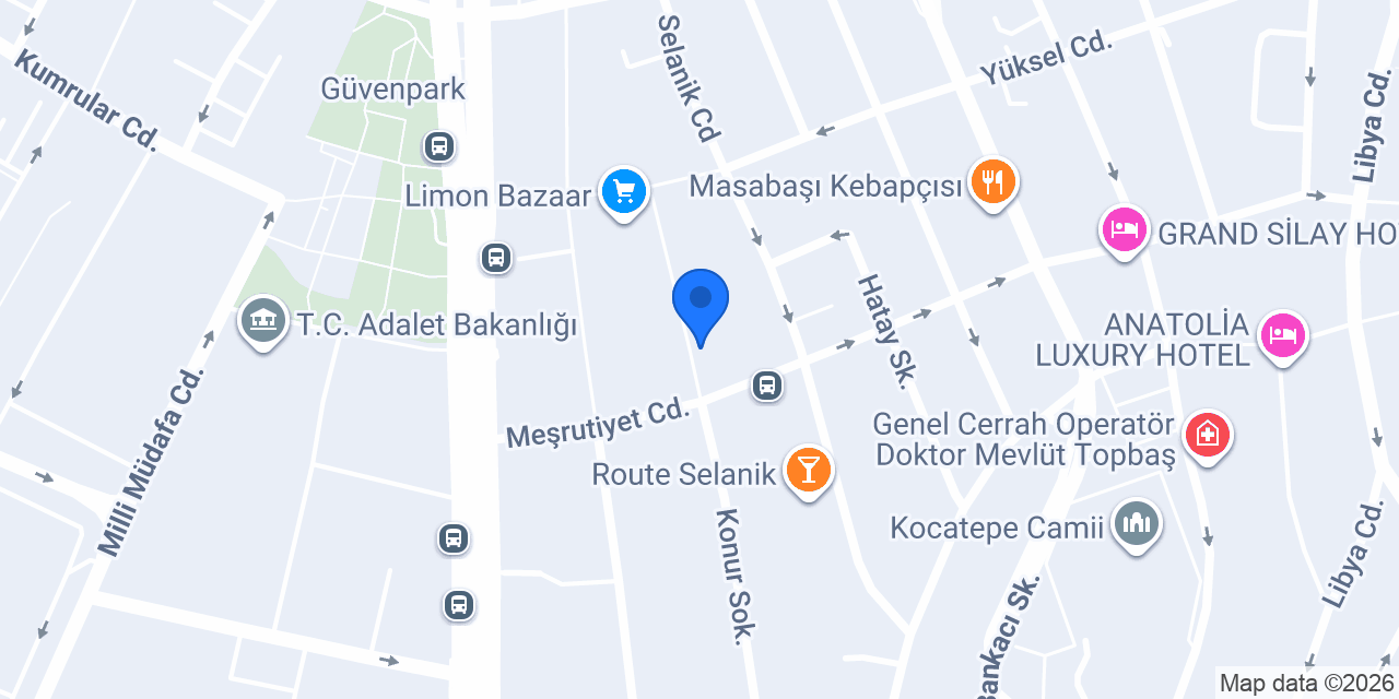 Ara Terzi konumu