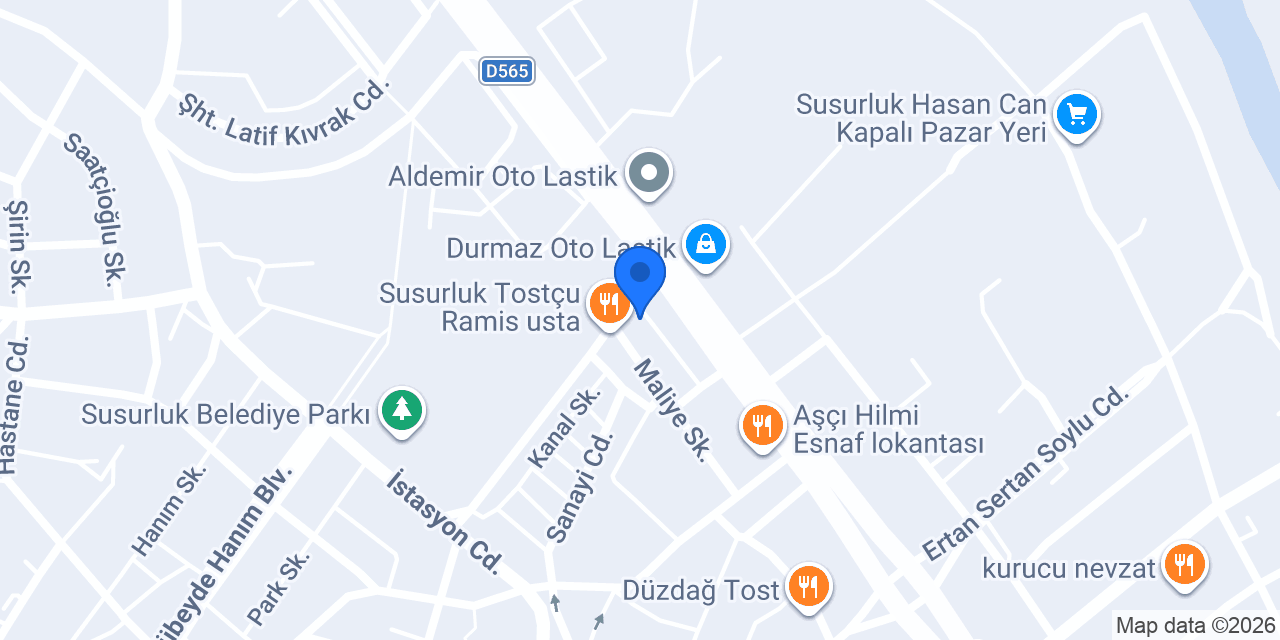 Susurluk Vergi Dairesi konumu