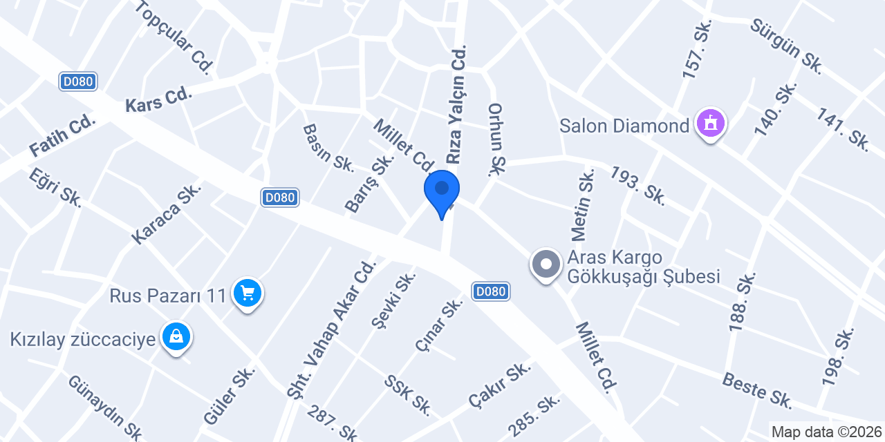 Iğdır Sigorta Merkezi konumu