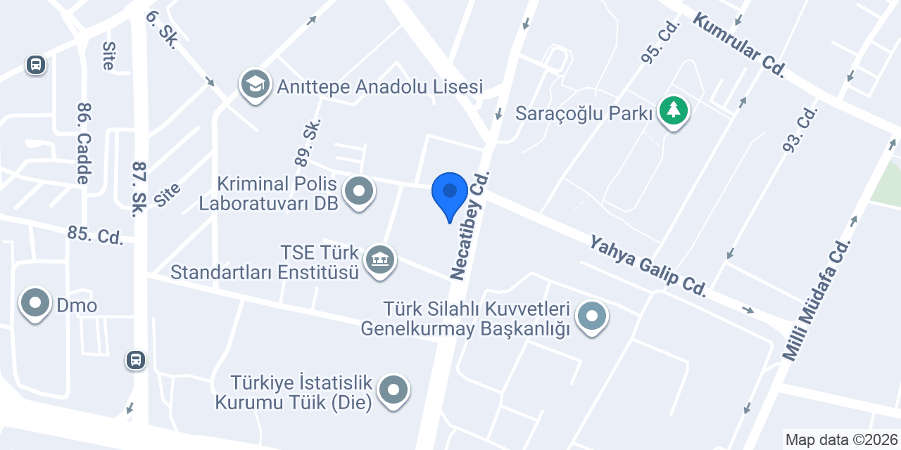 Ptt - Başbakanlık Şb. konumu