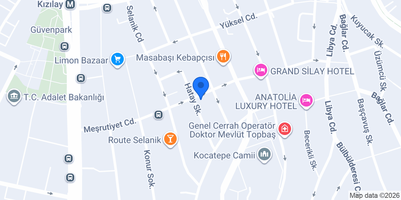 Doçent Doktor Cafer Özdem konumu
