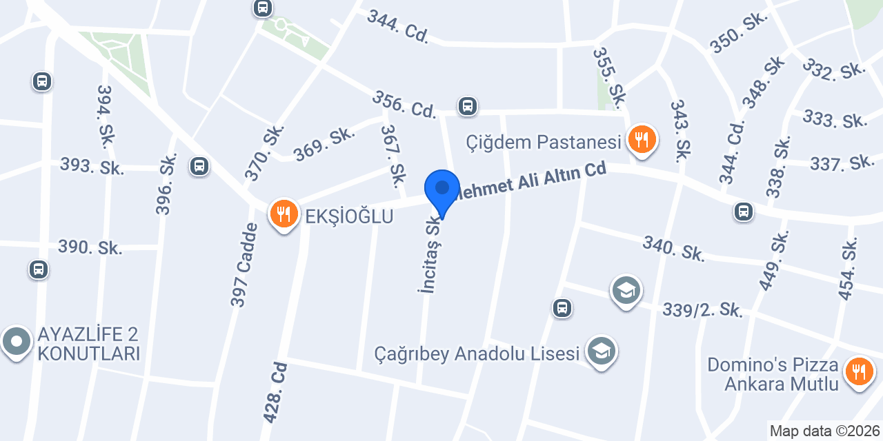 Akdere Kornet Dondurma konumu