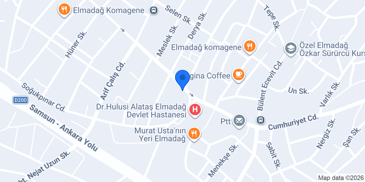 Stüdyo L Elmadağ konumu