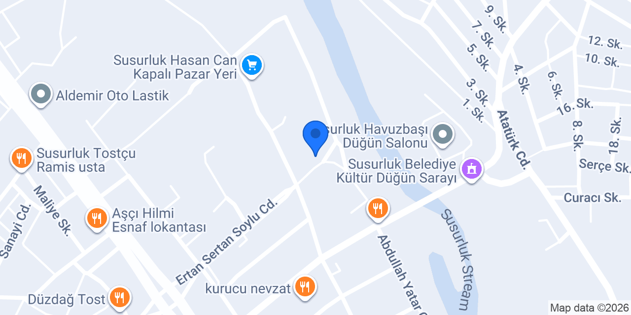 Akşit Metal konumu