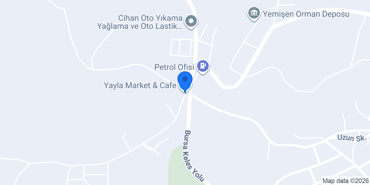 Yayla Market & Cafe konumu