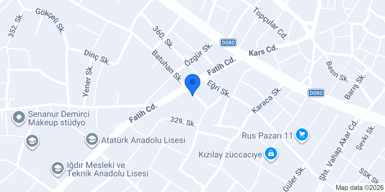 IĞDIR SPOTCU EVKUR konumu