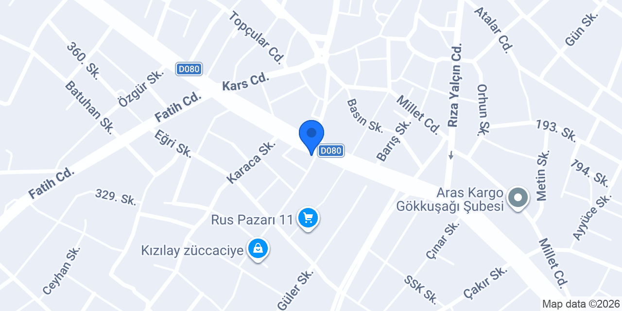 Pazar Taksi konumu