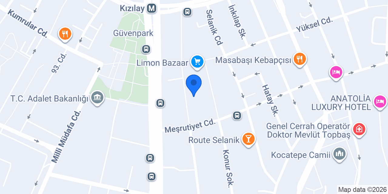 Saraç Kopyalama Merkezi konumu