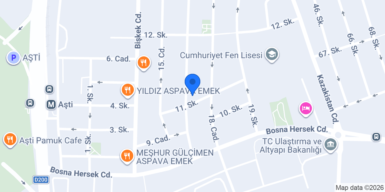 Bahçelievler Polis Karakolu konumu