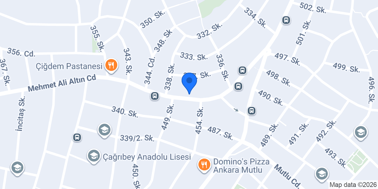 Sırdaş Mobilya konumu