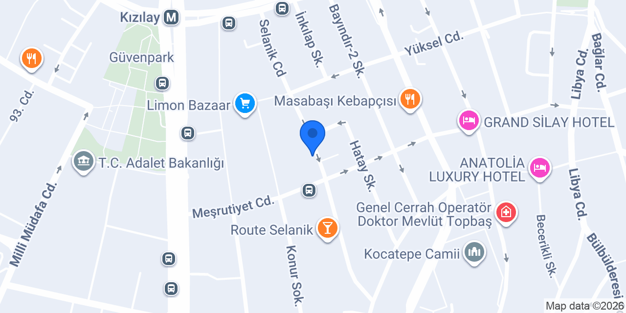 Royal Peruma Turizm konumu