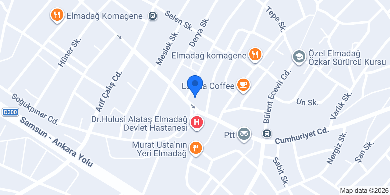 Melih Hair Studio konumu