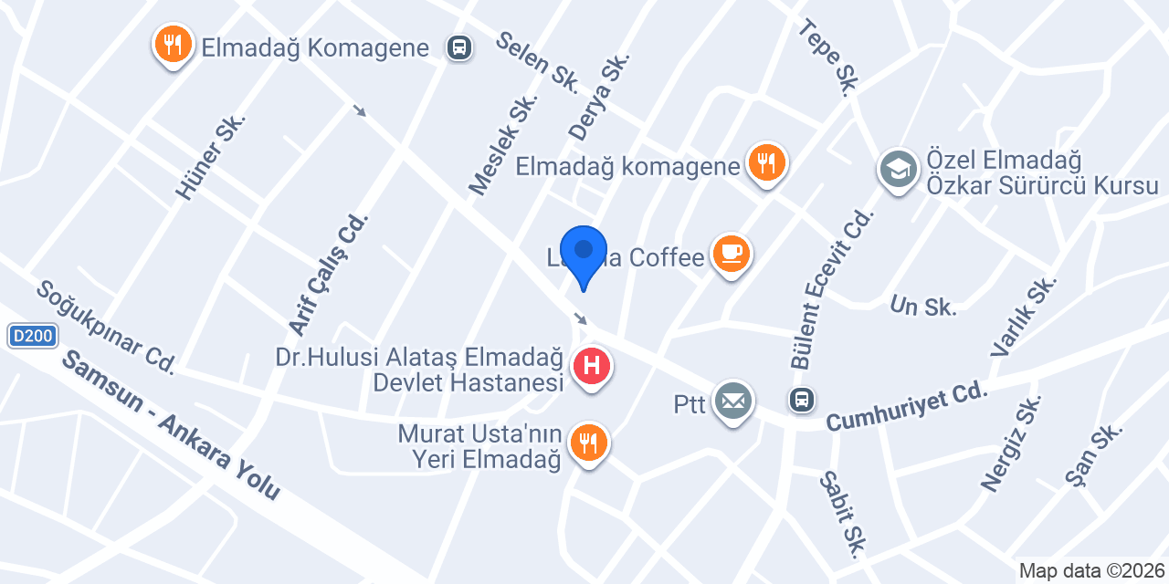 Kısık Ateş Sofrası konumu