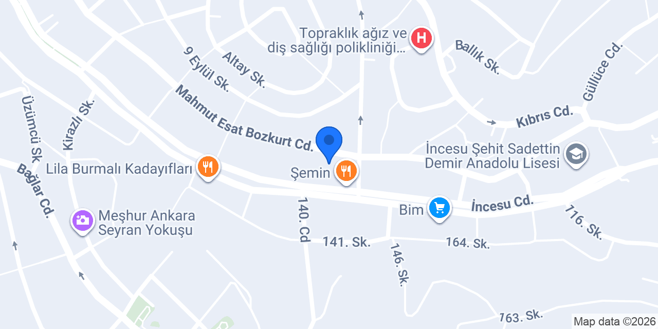 Tavacı Muhsin Usta konumu