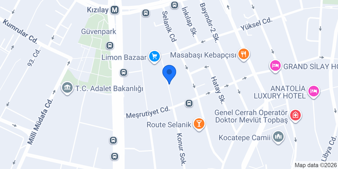 Parisim Kuaför - Ankara Saç Evi konumu