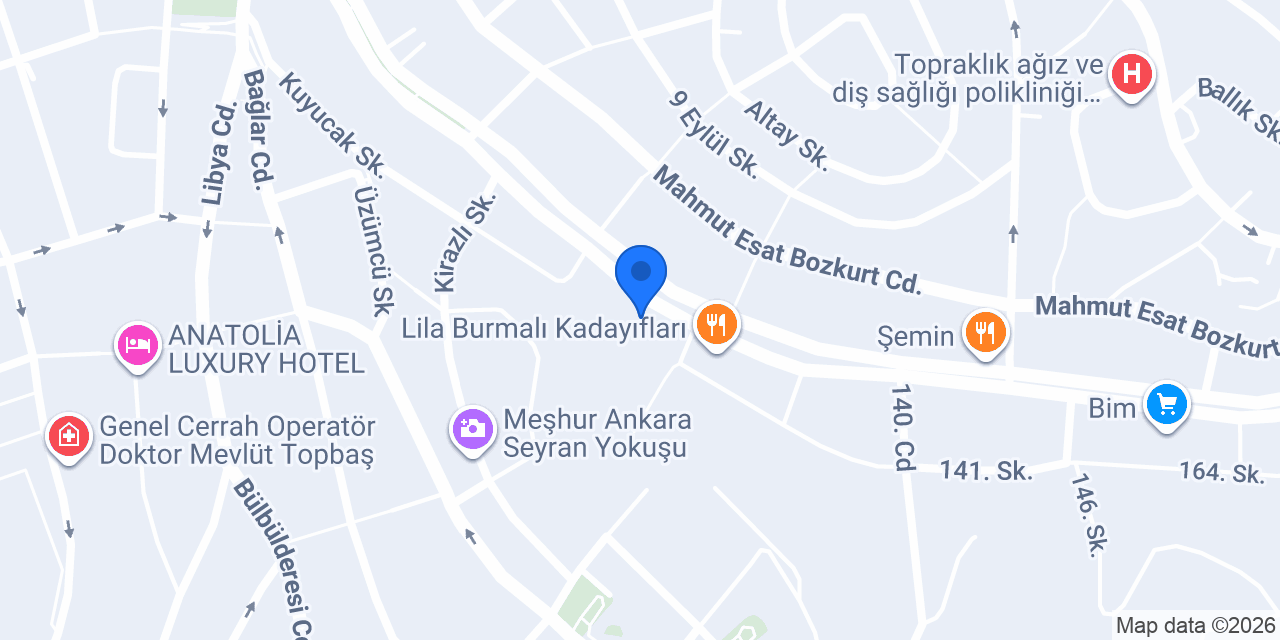 TURNED DANIŞMANLIK RENTACAR konumu