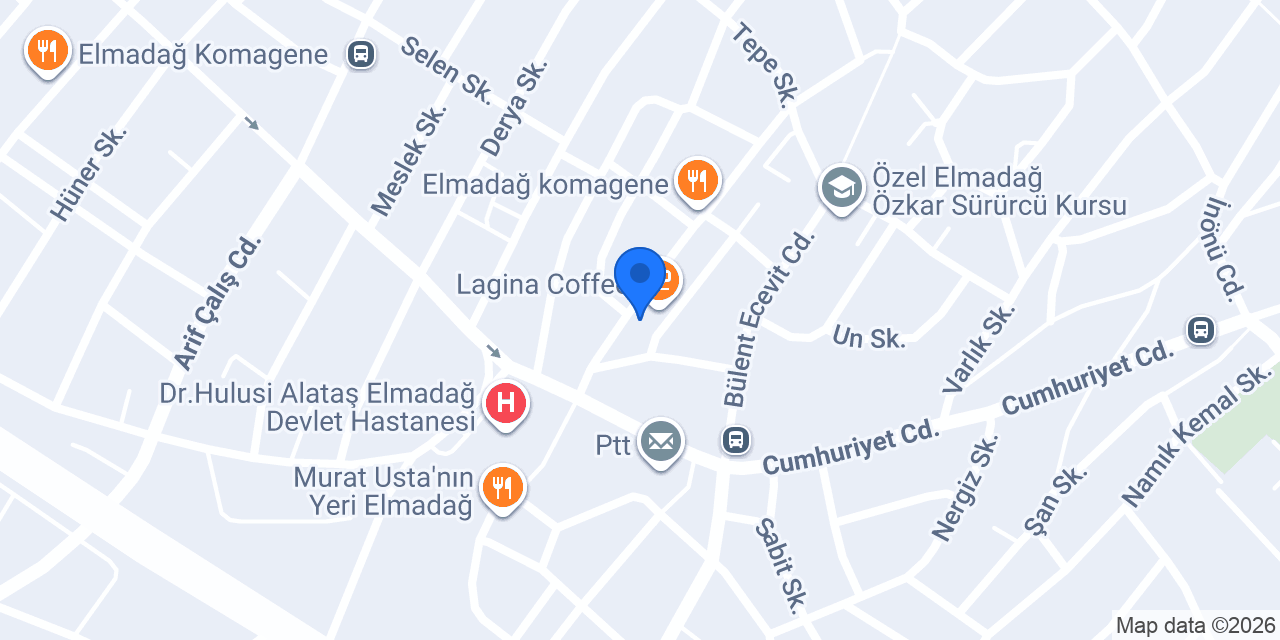 Elmadağ ODTÜLÜLER konumu