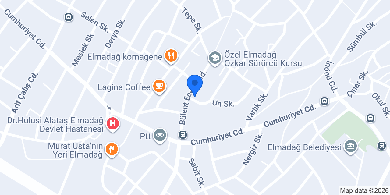 PAN ÇİG KÖFTE ELMADAĞ konumu
