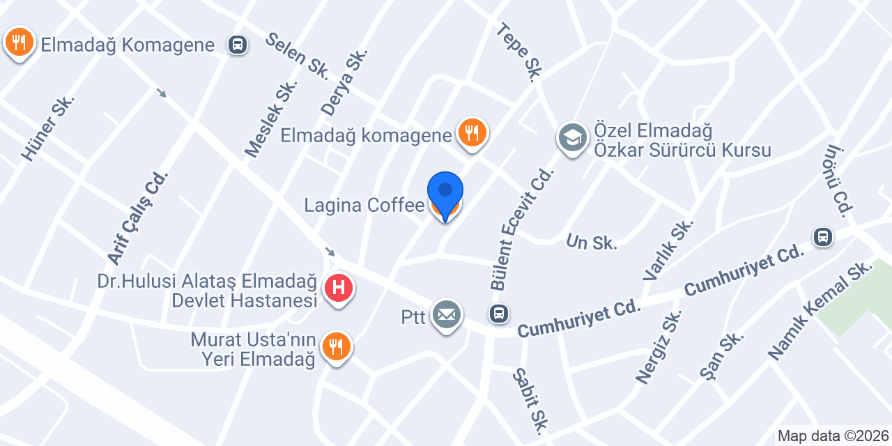 Lagina Coffee konumu