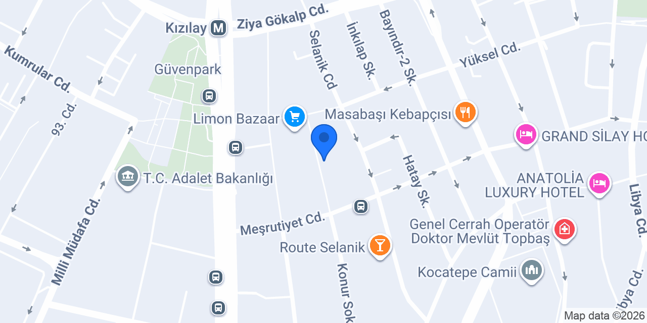 Selçuk Günal Kuaför konumu