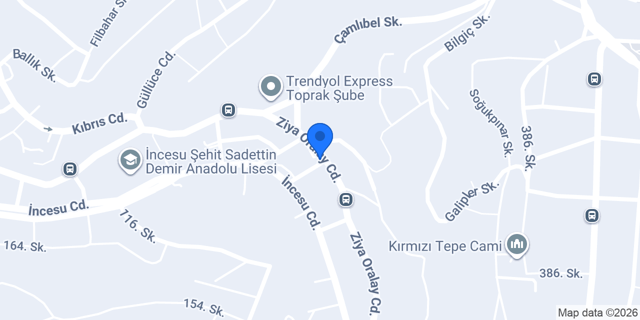 Kabataş Garaj konumu
