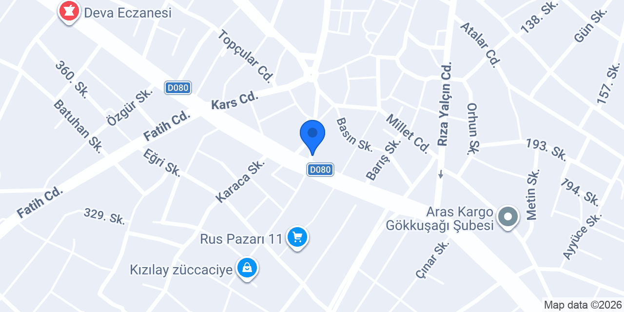 Iğdır Taksi Ensar konumu