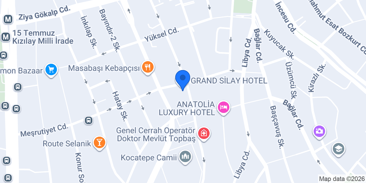 Aren Spa Ankara Masaj Salonu konumu