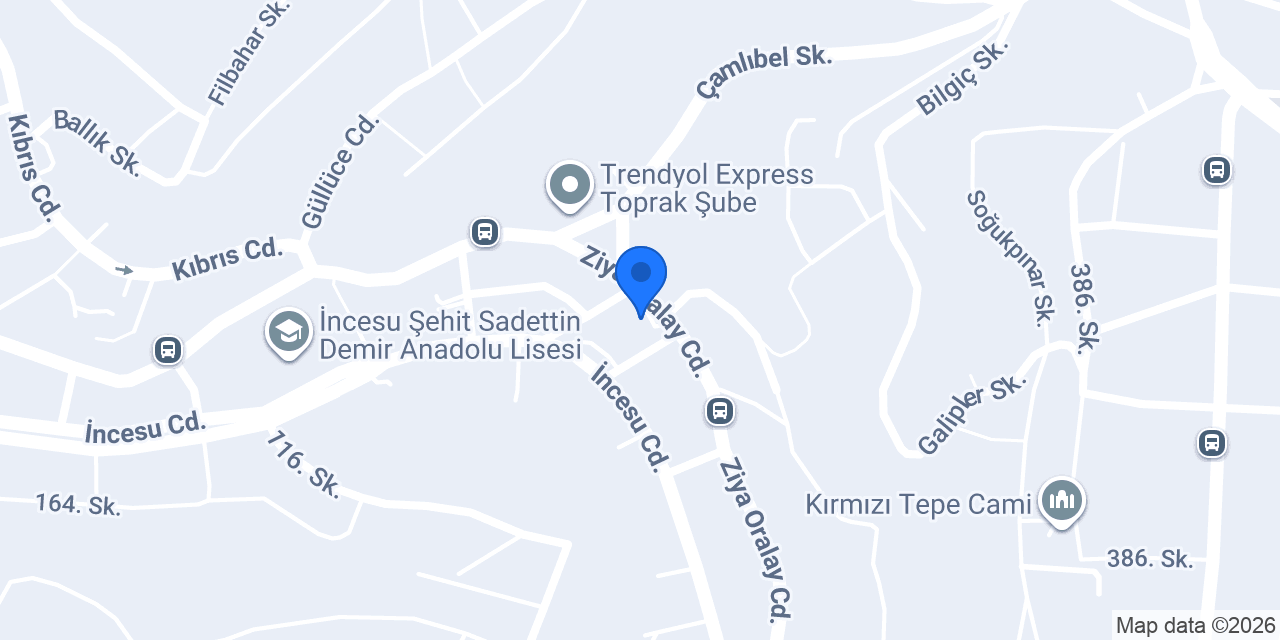 Petrol Ofisi konumu
