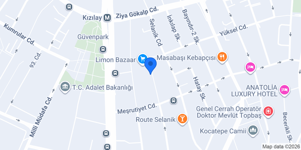 Baykuş Cafe konumu
