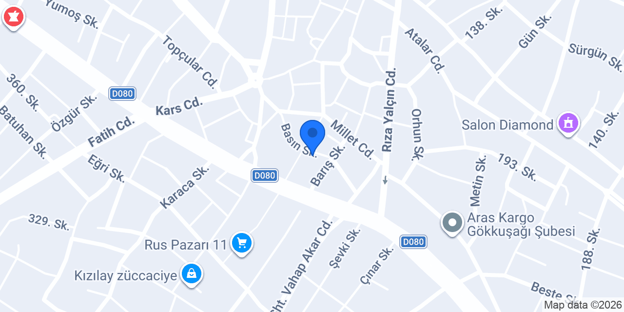 SEVİNÇ KEBAP SALONU konumu