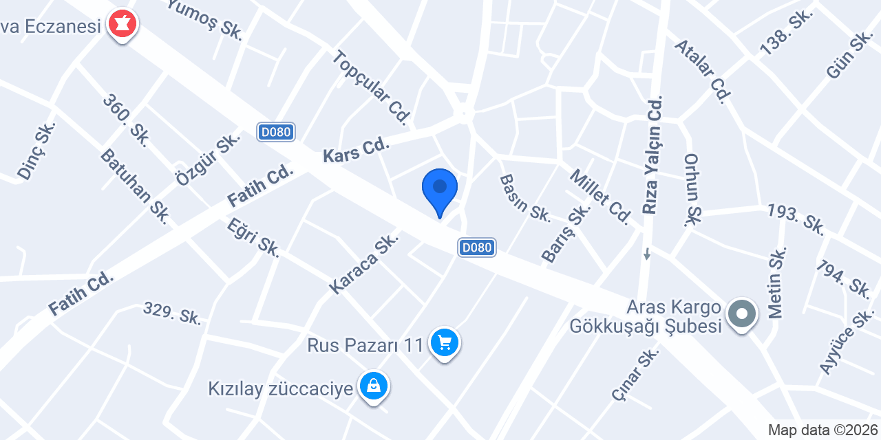 ARAS TURİZM konumu