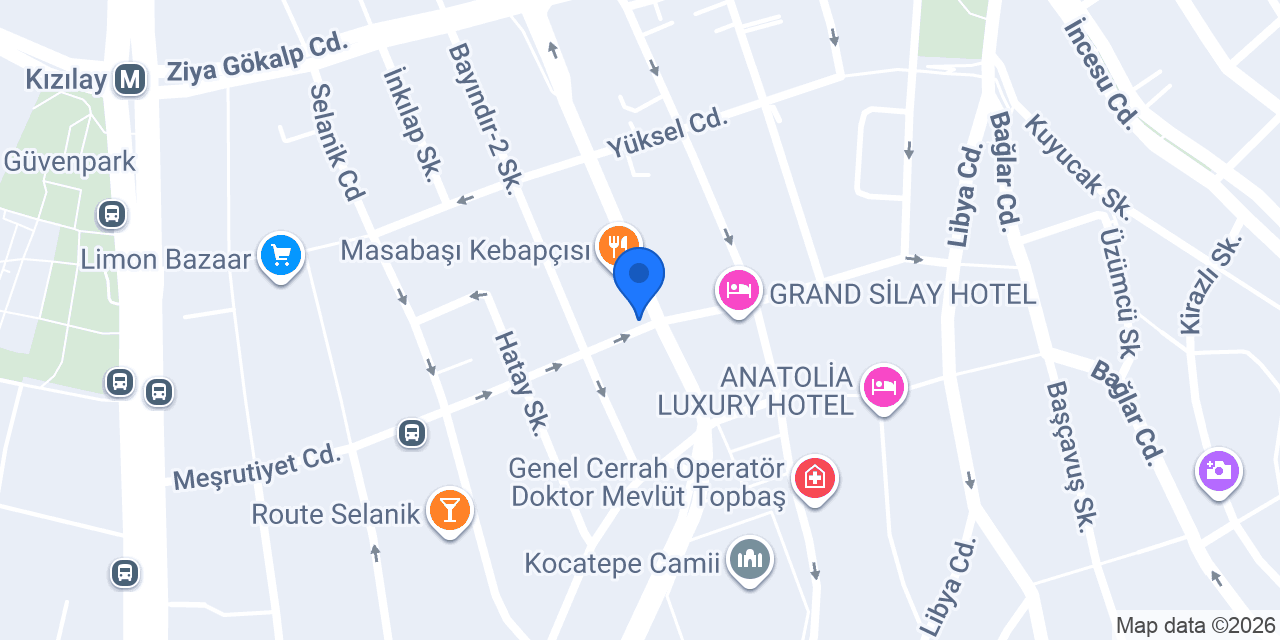 Tarihi Mutfak Lokantası konumu