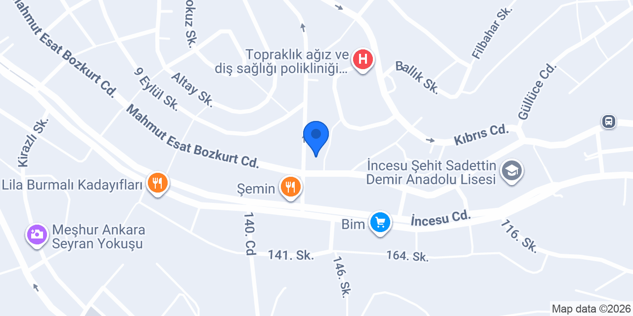 Marangoz Servisi konumu