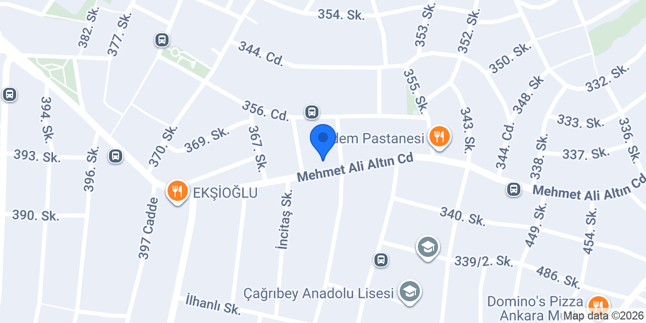 Süslü bijuteri akdere konumu