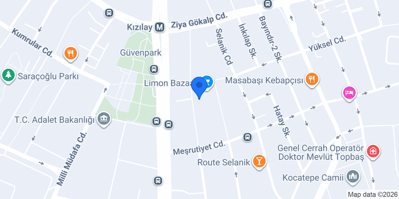 Ankara 34. Noter konumu