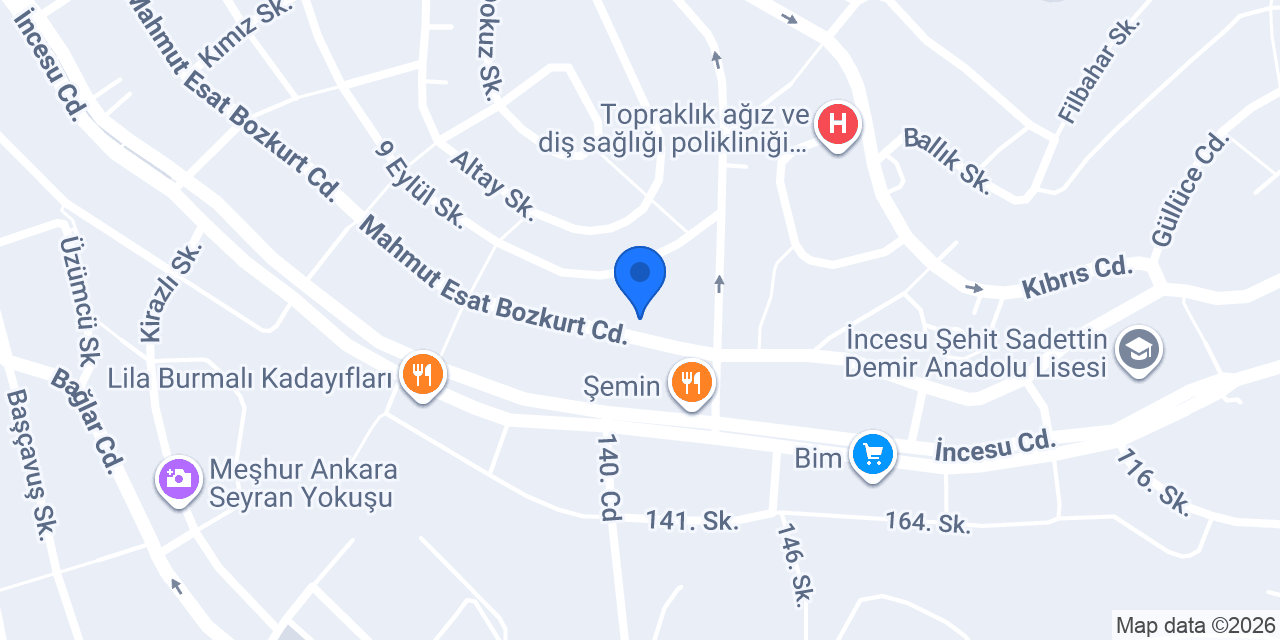 Antep Kürek Lahmacun konumu