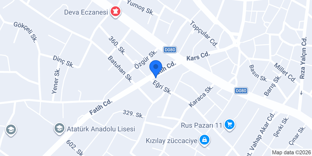 Par-in Veteriner Kliniği konumu