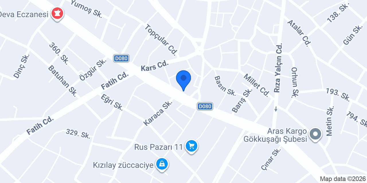 Murat İnşaat Yapı Malzemeleri konumu