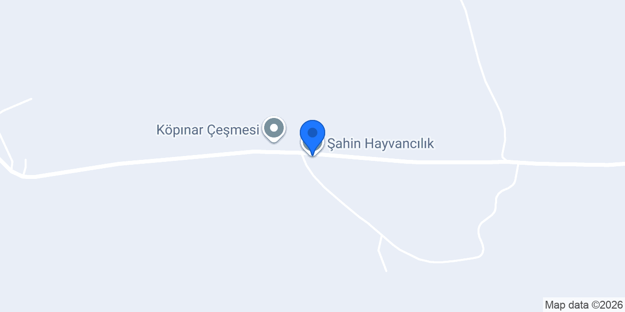 Şahin Hayvancılık konumu