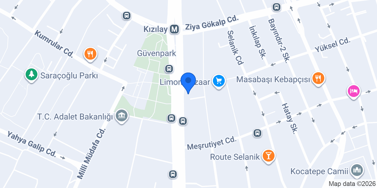 Berlika Tur konumu