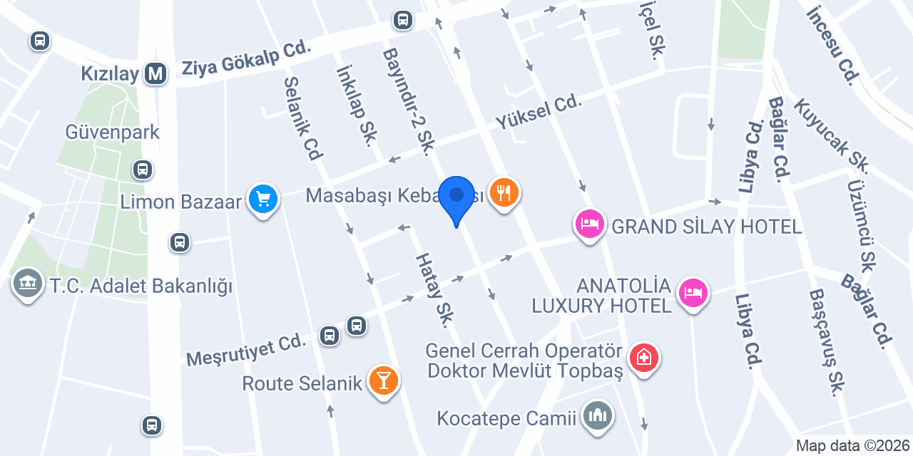 Diş Hekimi Adnan Uzluer konumu