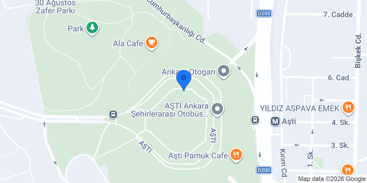 Bahçe Cafe konumu