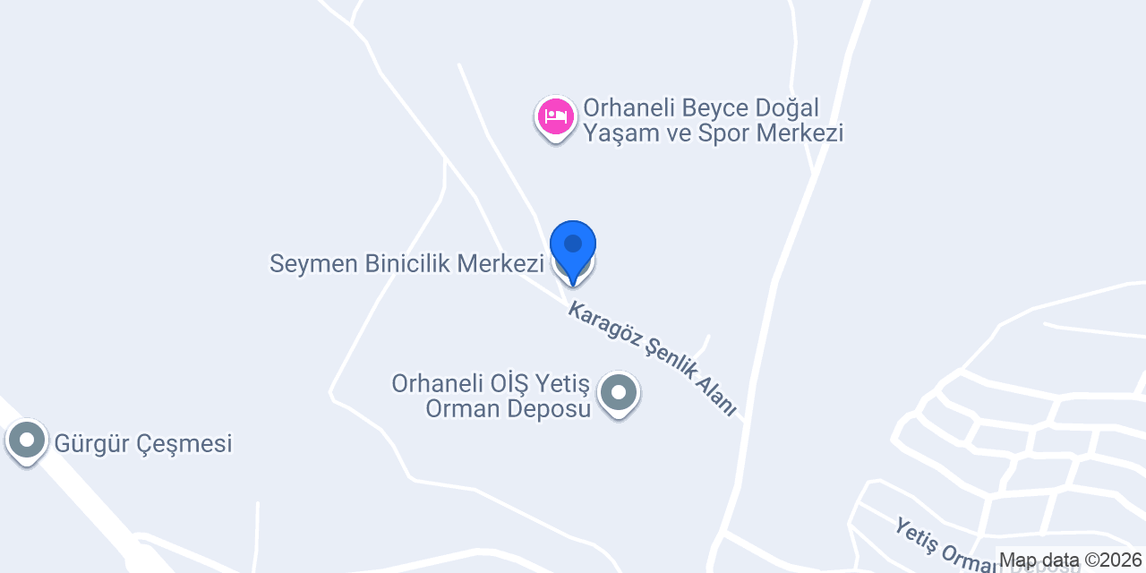 Seymen Binicilik Merkezi konumu