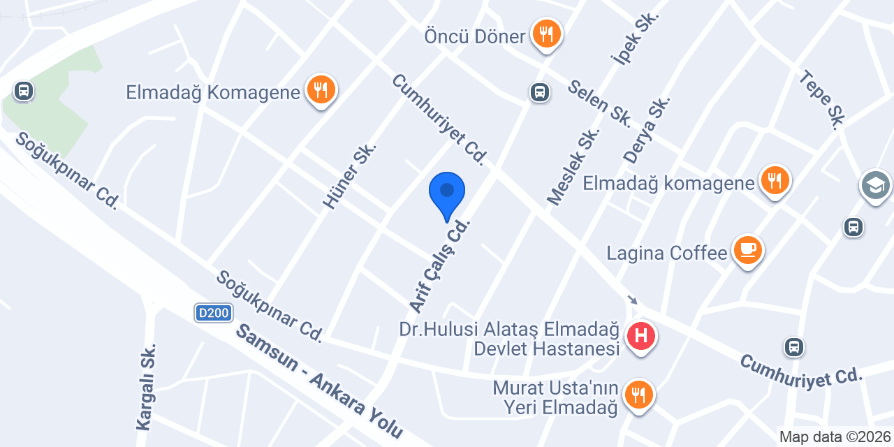 Batu barber men salon Elmadağ konumu