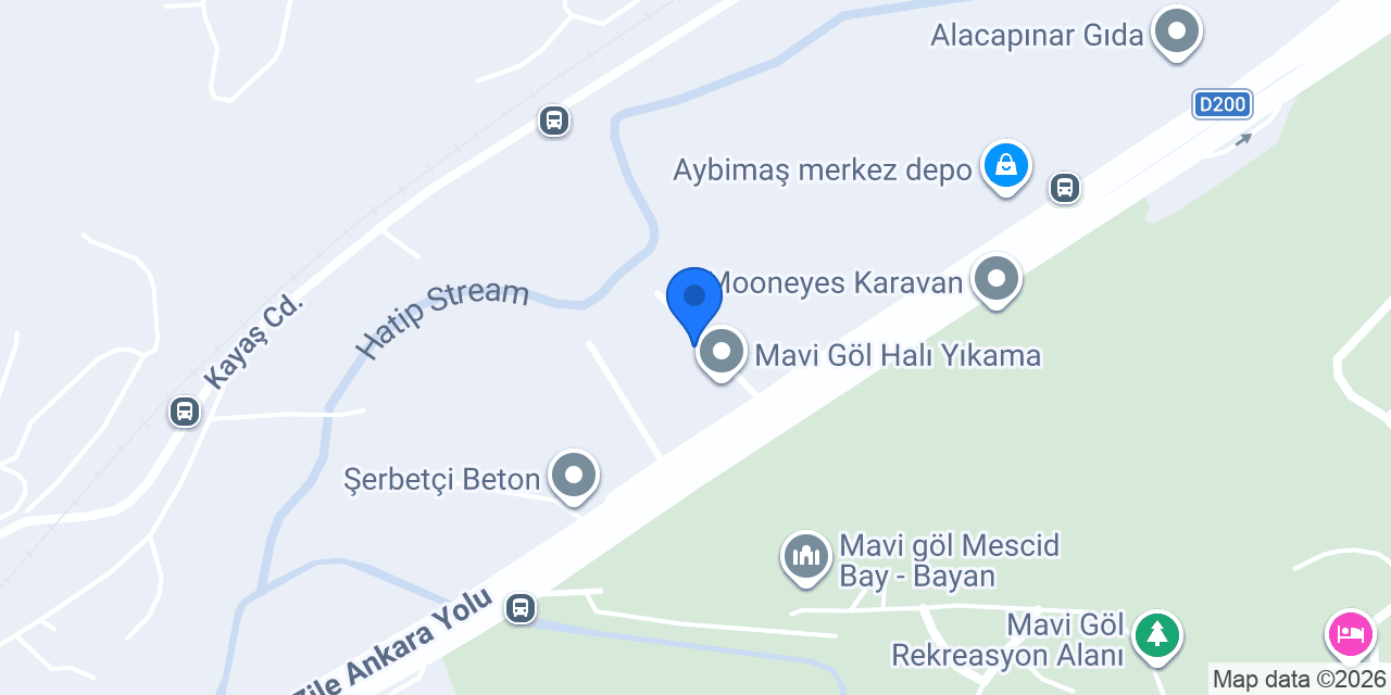 Bernetta Yatak Baza konumu