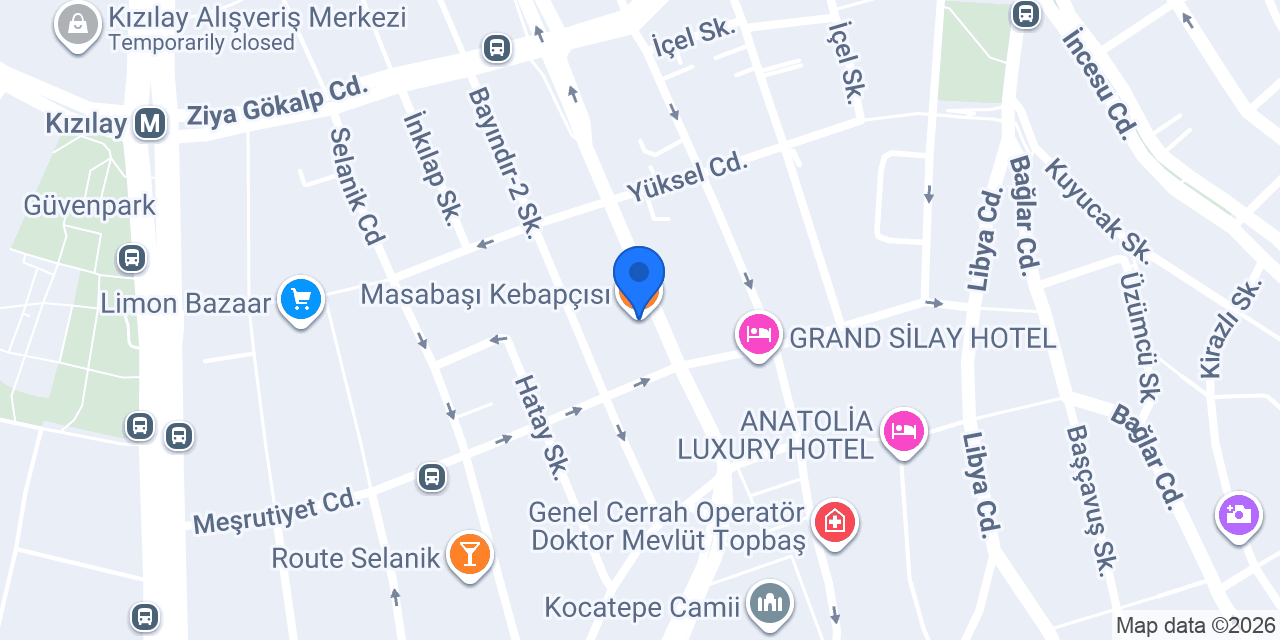 Avrasya Club konumu